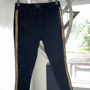 Driftwood Black Jeans with Gold Band Size 24
